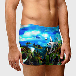 Трусы-боксеры мужские Fortnite x doom logo, цвет: 3D-принт — фото 2