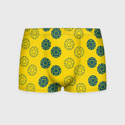 Трусы-боксеры мужские Ряды из спортивных мячей, цвет: 3D-принт