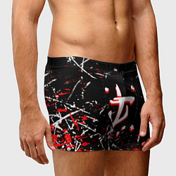 Трусы-боксеры мужские Doom краски штрихи, цвет: 3D-принт — фото 2