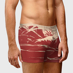 Трусы-боксеры мужские Песочные горы-абстракция, цвет: 3D-принт — фото 2