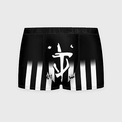 Мужские трусы Doom line white