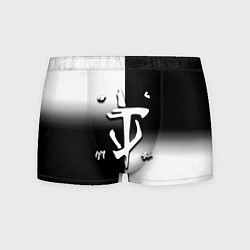 Трусы-боксеры мужские Doom black geometry, цвет: 3D-принт