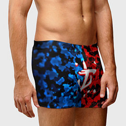 Трусы-боксеры мужские Doom камуфляж текстура, цвет: 3D-принт — фото 2