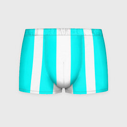 Трусы-боксеры мужские Color blue and white, цвет: 3D-принт
