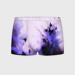 Трусы-боксеры мужские Взрывной индиго светлый, цвет: 3D-принт