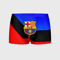 Трусы-боксеры мужские Barcelona спортивная геометрия, цвет: 3D-принт