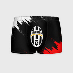Трусы-боксеры мужские Ювентус краски текстура, цвет: 3D-принт