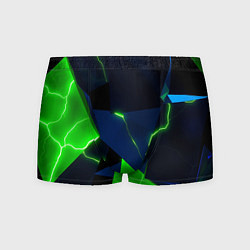 Мужские трусы Neon tile green