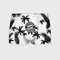 Трусы-боксеры мужские Бавария Мюнхен тропики, цвет: 3D-принт