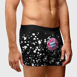 Трусы-боксеры мужские Бавария Мюнхен краски, цвет: 3D-принт — фото 2