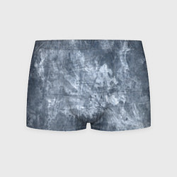 Трусы-боксеры мужские Абстракция - gray-blue, цвет: 3D-принт