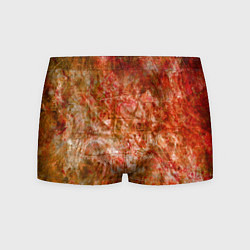 Трусы-боксеры мужские Абстракция - bright red, цвет: 3D-принт