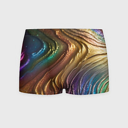 Трусы-боксеры мужские Сморщенные складочки жидкости, цвет: 3D-принт