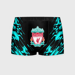 Мужские трусы Ливерпуль неон геометрия