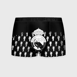 Трусы-боксеры мужские Реал Мадрид люди краски, цвет: 3D-принт