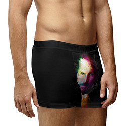 Трусы-боксеры мужские Стив Джобс, цвет: 3D-принт — фото 2