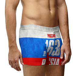 Трусы-боксеры мужские Russia: from 163, цвет: 3D-принт — фото 2