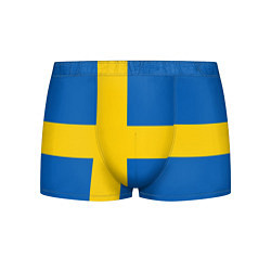 Трусы-боксеры мужские Швеция, цвет: 3D-принт