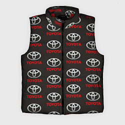Мужской жилет Toyota, цвет: 3D-красный