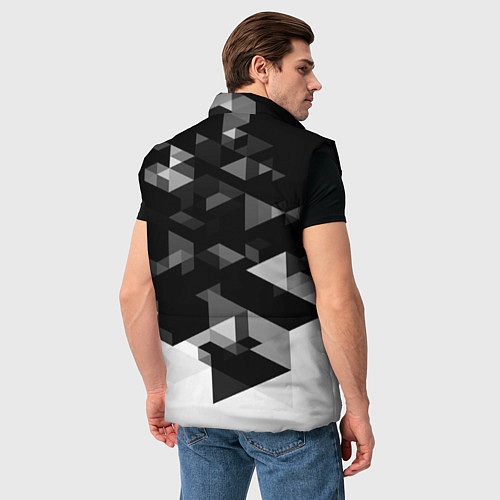 Мужской жилет Trianse / 3D-Черный – фото 4