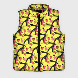 Мужской жилет Pikachu, цвет: 3D-светло-серый