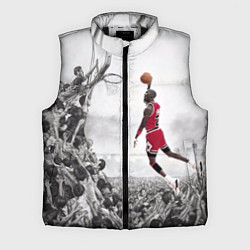 Мужской жилет Michael Jordan NBA, цвет: 3D-черный
