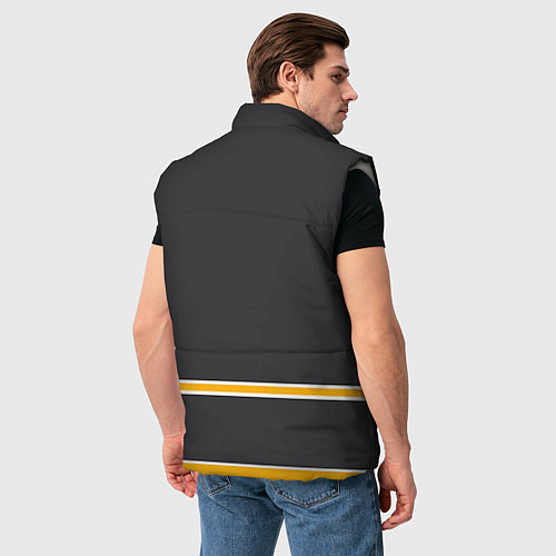 Мужской жилет Boston Bruins / 3D-Светло-серый – фото 4