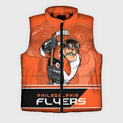 Мужской жилет Philadelphia Flyers, цвет: 3D-черный