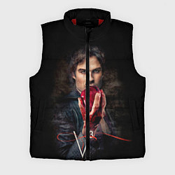 Мужской жилет Damon Salvatore V3, цвет: 3D-красный
