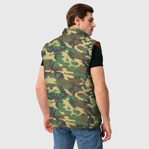 Мужской жилет Kings Camouflage / 3D-Красный – фото 4
