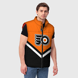 Мужской жилет NHL: Philadelphia Flyers, цвет: 3D-красный — фото 2