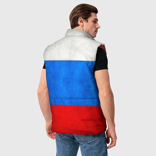 Мужской жилет Russia: from 87 / 3D-Красный – фото 4