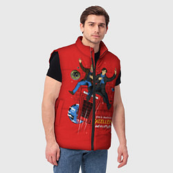 Мужской жилет Excellent Adventure, цвет: 3D-черный — фото 2