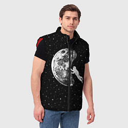 Мужской жилет Начало ночи, цвет: 3D-красный — фото 2