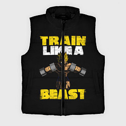 Мужской жилет Train Like a Beast, цвет: 3D-черный