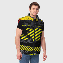 Мужской жилет Grunge Line, цвет: 3D-красный — фото 2