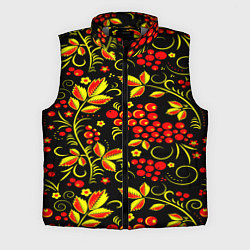 Мужской жилет Хохлома, цвет: 3D-светло-серый