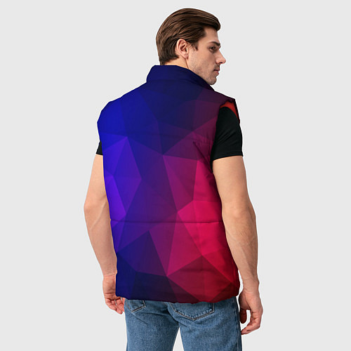 Мужской жилет Red&Blue / 3D-Красный – фото 4