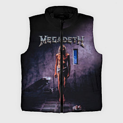 Мужской жилет Megadeth: Madness, цвет: 3D-черный
