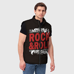 Мужской жилет Rock & Roll, цвет: 3D-черный — фото 2