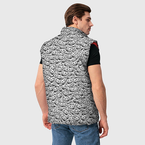 Мужской жилет Мегатролль / 3D-Красный – фото 4