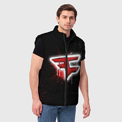 Мужской жилет FaZe Clan: Black collection, цвет: 3D-черный — фото 2