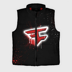 Мужской жилет FaZe Clan: Black collection, цвет: 3D-красный