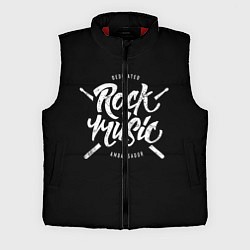 Мужской жилет Rock Music, цвет: 3D-красный