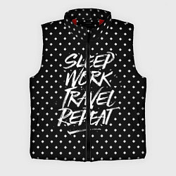 Мужской жилет Sleep Work Travel Repeat
