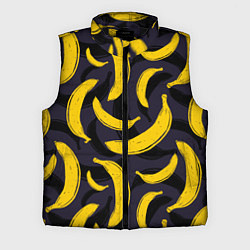 Мужской жилет Бананы, цвет: 3D-черный