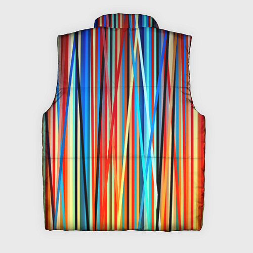 Мужской жилет Colored stripes / 3D-Светло-серый – фото 2