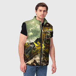 Мужской жилет WH40k warboss, цвет: 3D-черный — фото 2