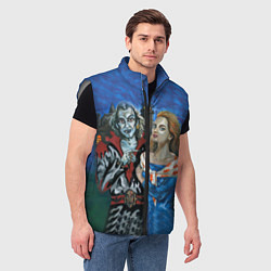 Мужской жилет Король и Шут, цвет: 3D-светло-серый — фото 2