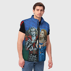 Мужской жилет Король и Шут, цвет: 3D-красный — фото 2
